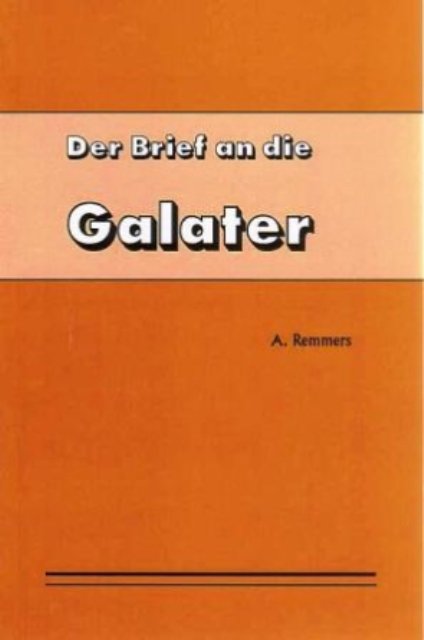 Der Brief an die Galater
